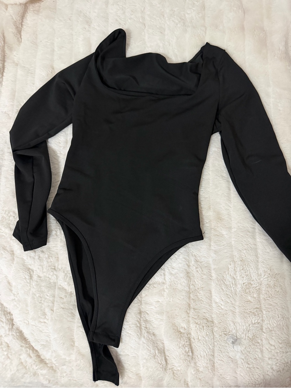 Black One-Piece Bodysuit